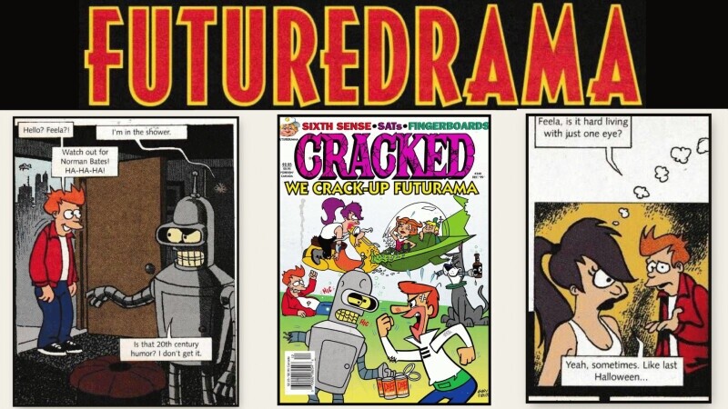This 1999 Futurama Comic Mocking “Tragic TV Trend,” as Relevant for the Show’s 14th Season as it was in the 90s