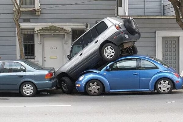Parking Fails That Somehow Defy Physics