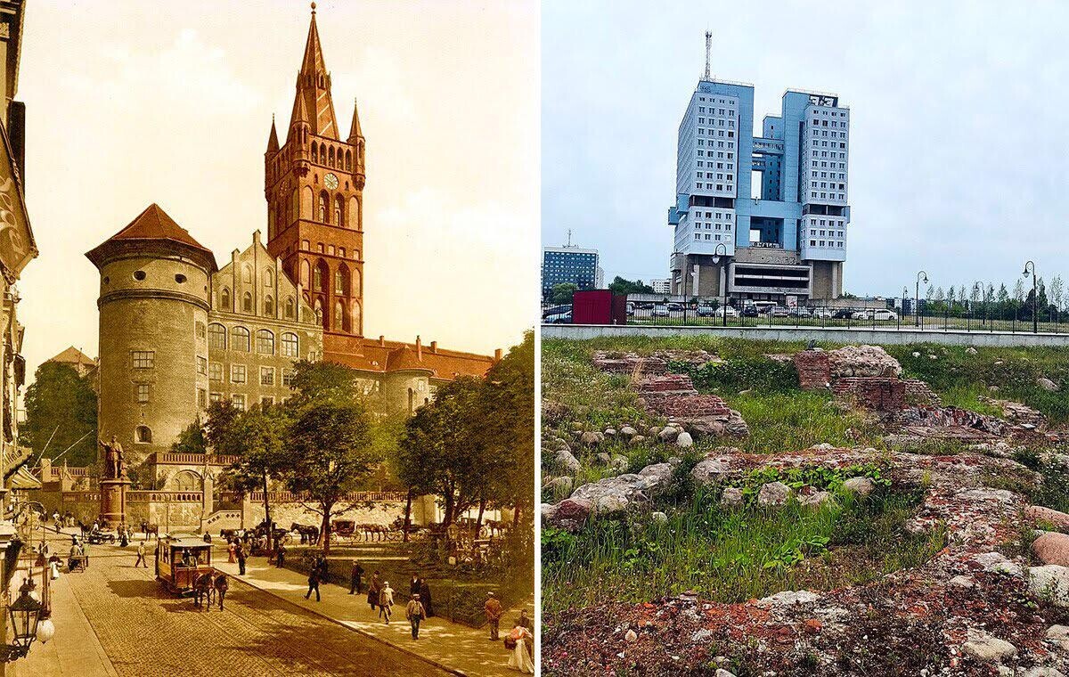 Before and After Architecture Where All Was Ruined