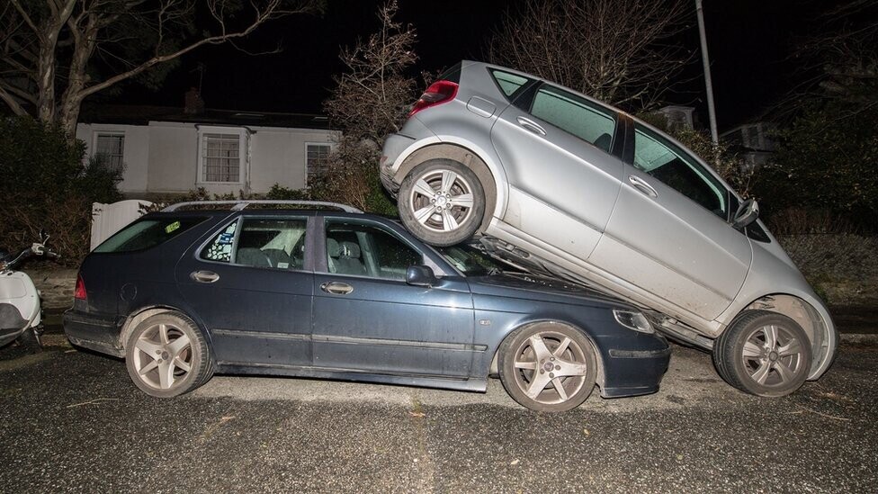 Parking Fails That Somehow Defy Physics