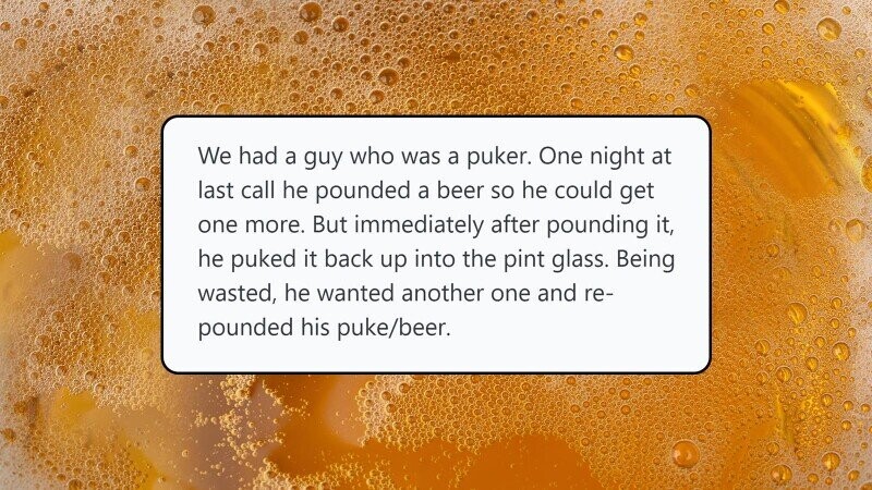 30 Wild Stories from Bartenders