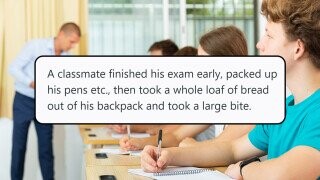 30 of the Craziest Things Students Saw While Taking An Exam