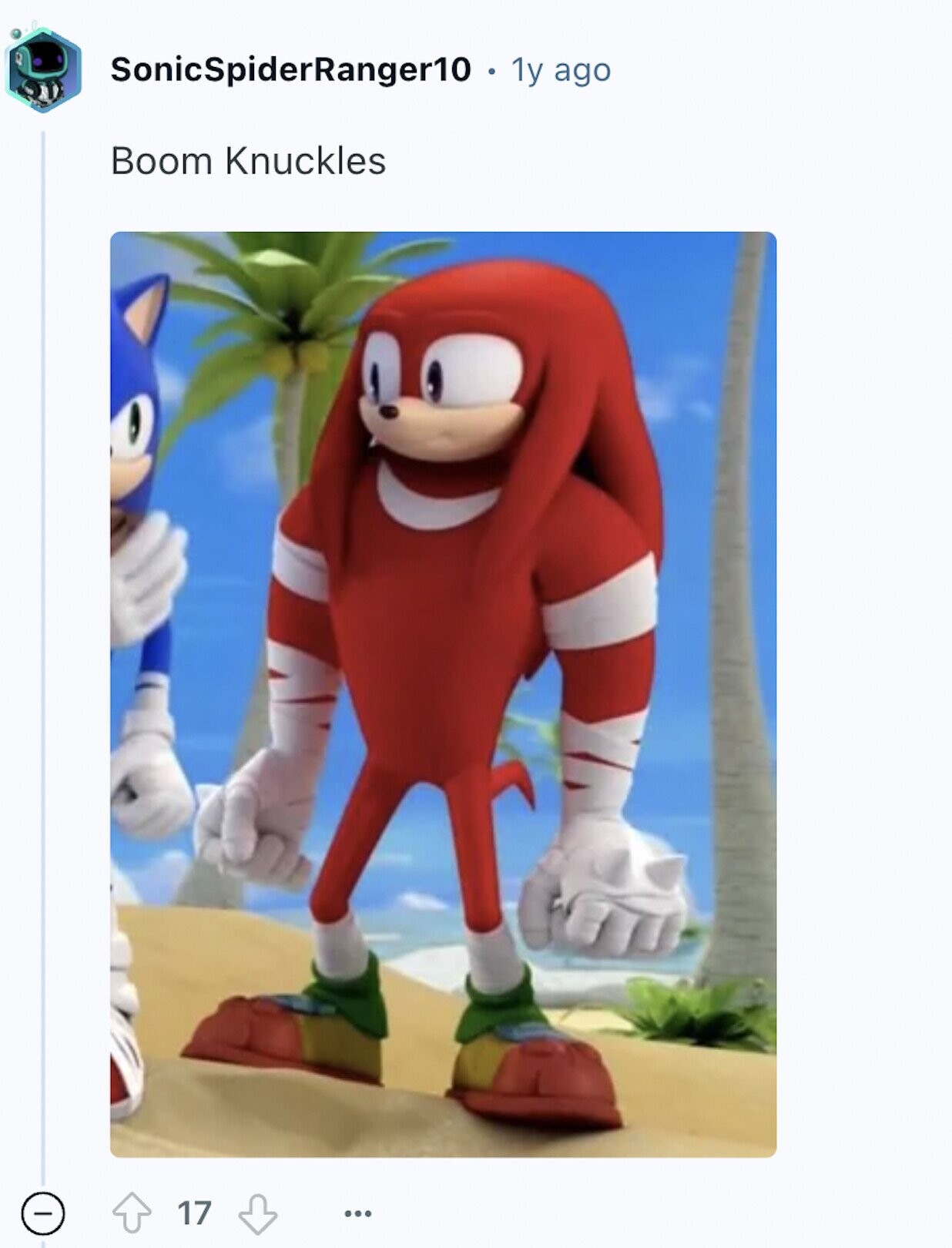 SonicSpiderRanger10 1y ago Boom Knuckles 17 ...