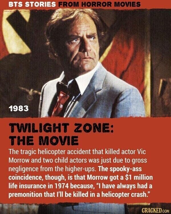 32 Of The Worst Injuries and Even Deaths On Hollywood Movie Sets ...