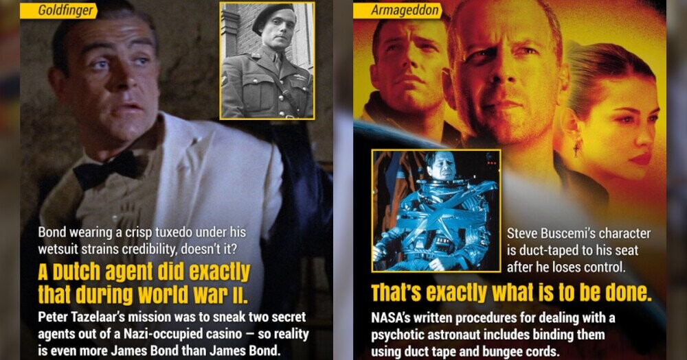 14 Outlandish Things in Movies (Which Are Actually Realistic) | Cracked.com
