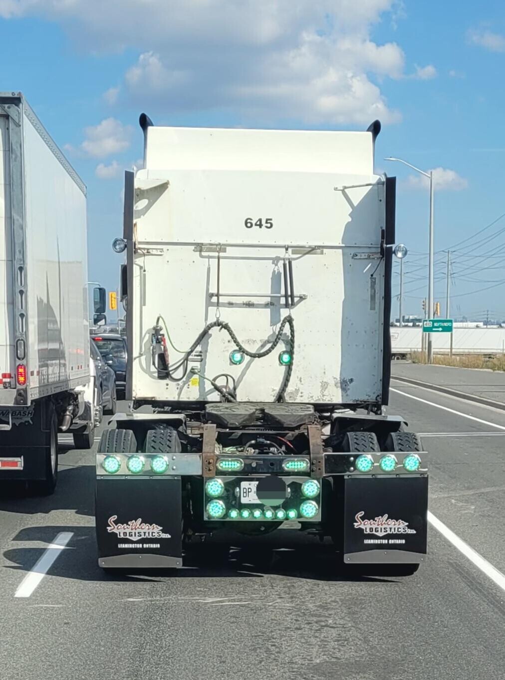 645 ENTANDO N BASH BP Southern Southern LOGISTICS LOGISTICS LEANINGTON ONTARIO LEAMINGTON ONTADIO