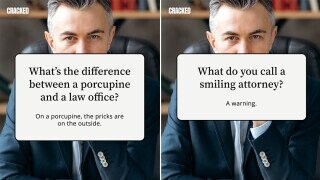 30 Lawyer Jokes We’d Like Read Into the Record