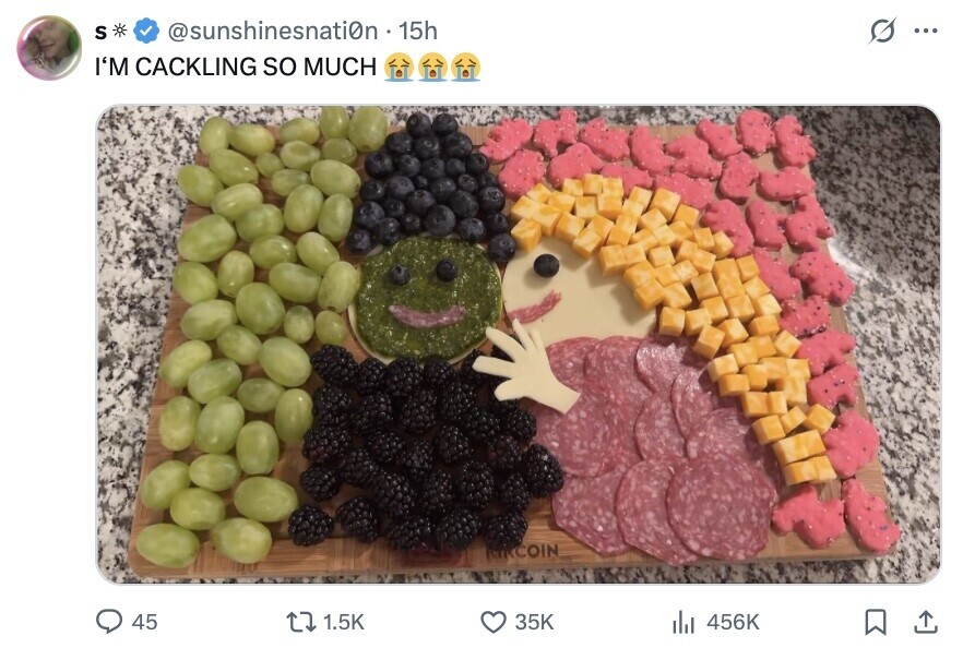 S @sunshinesnation 15h G ... I'M CACKLING so MUCH MICCIIN 45 1.5K 35K 456K 