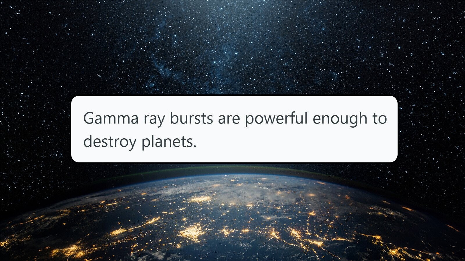 25 Very Scary Facts About Space