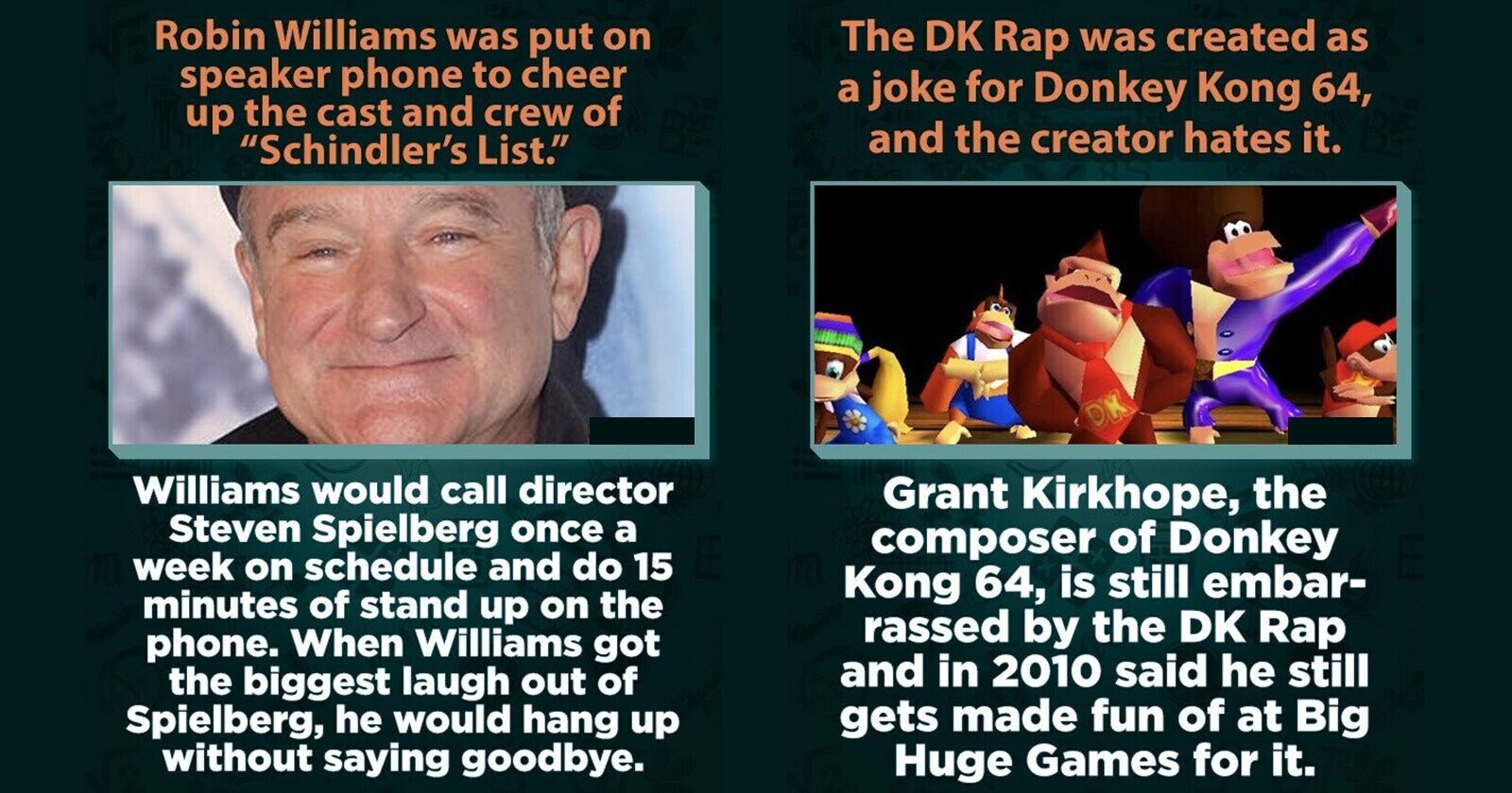 30 Random Bits of Trivia to Dump Into Your Brain Like Mentos Into a Bottle of Coke