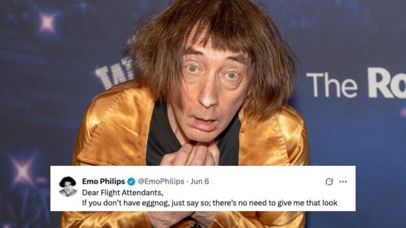 35 Hilarious Tweets from Emo Philips