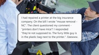 33 of the Wildest Things Seen by IT Workers