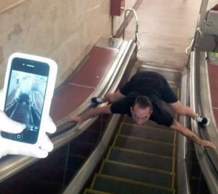 Photos Where Humanity Hit the Evolution Snooze Button