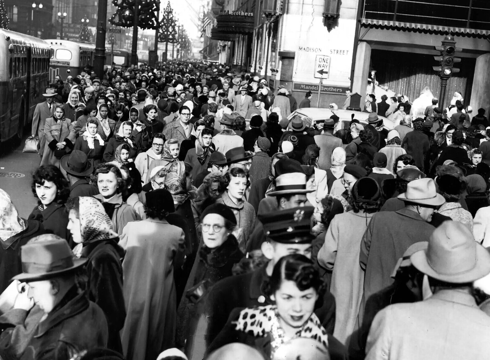 Black Friday Chaos Pics from Before Cops Wore Cameras