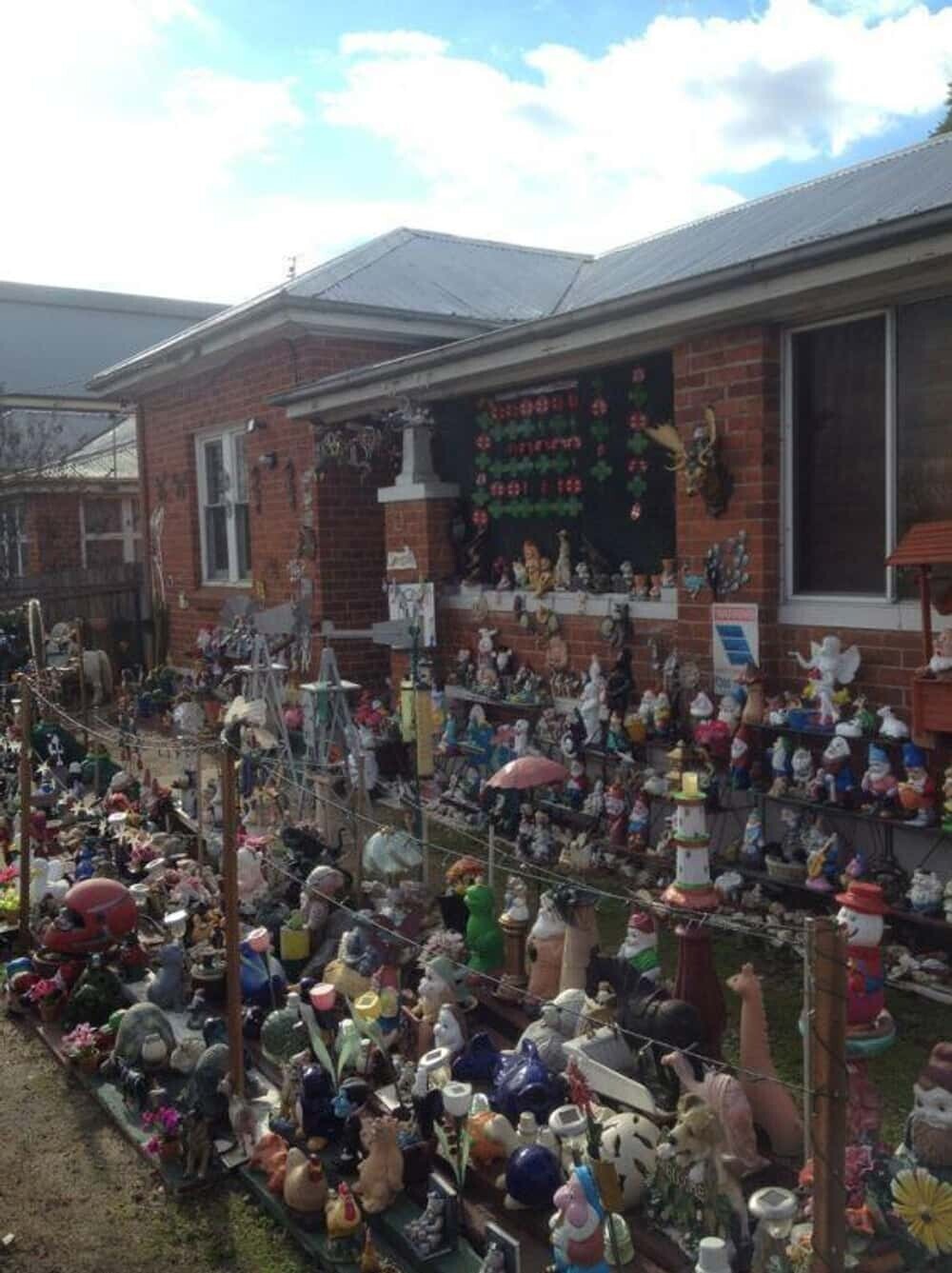 Deranged Yard Decor Terrorizing Neighbors and the HOA