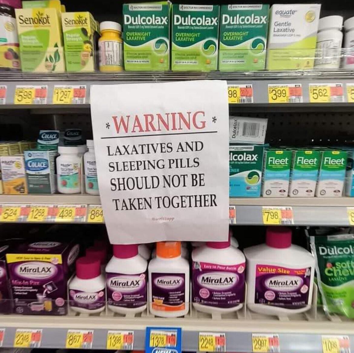 и PICTUR RECOMMENDED # BOCTON востов - equate Senokot Dulcolax Dulcolax Dulcolax Senokot Gentle Bandy Insurance I Laxative OVERNIGHT OVERNIGHT OVERNIGHT bank LAXATIVE LAXATIVE Strength LAXATIVE - - - Photo adidas - - - NOT - HAVE BELLO MAIL wish - WT - a - عند 98 399 562 598 1297 * WARNING * I COLICE COLACE Dulcelax LAXATIVES AND STOR - lcolax adidas COLACE فيه Fleet Fleet Fleet I been Done 34 II SLEEPING PILLS ENER I = - SHOULD NOT BE - TAKEN TOGETHER 524 1258 438 864 798 mucrissapp SA - ~ Dulcol nation Sears - a