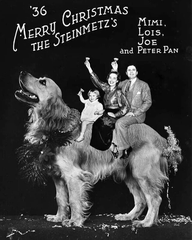 '36 MIMI, MERRY THE STEINMETZ'S CHRISTMAS LOIS, JOE and PETER PAN