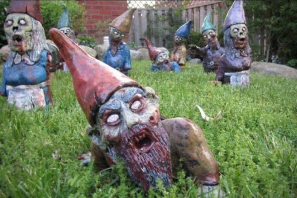 Deranged Yard Decor Terrorizing Neighbors and the HOA