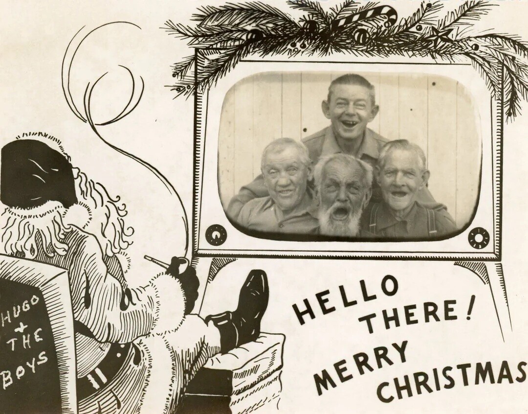 HUGO, THE + Boys HELLO THERE! MERRY CHRISTMAS