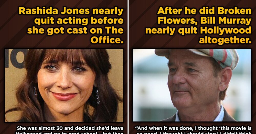 13 Famous Actors That Almost Quit Acting At One Point | Cracked.com