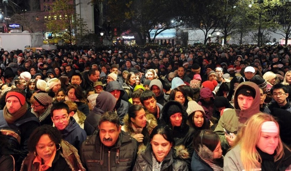 Black Friday Chaos Pics from Before Cops Wore Cameras