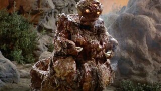 20 Classic Monsters Made from Rocks and Paper Machet