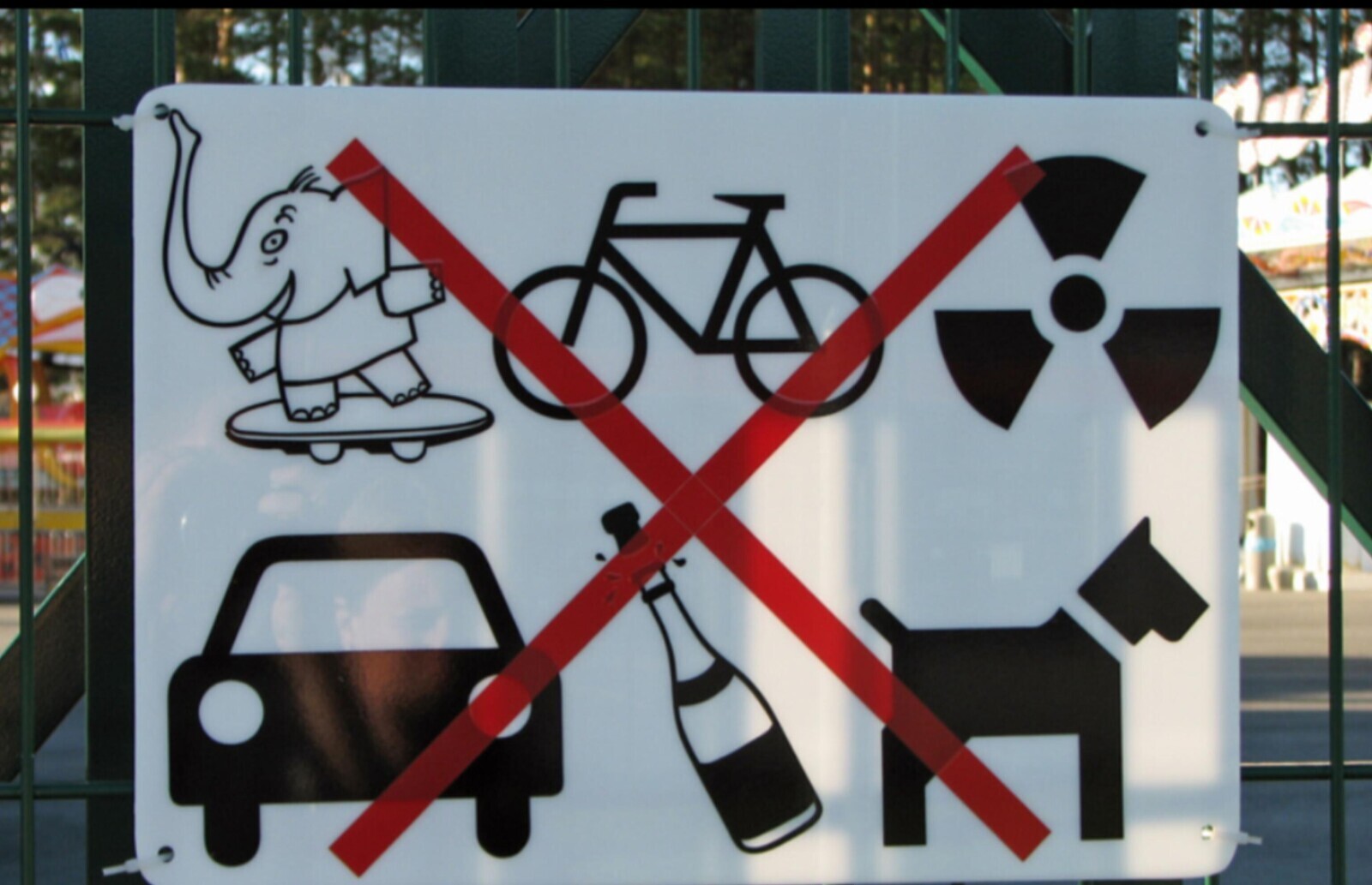 Menacing Signs Scarier Than What They're Warning Of