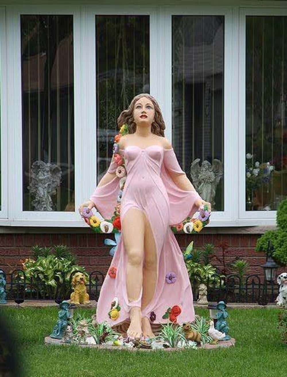 Deranged Yard Decor Terrorizing Neighbors and the HOA