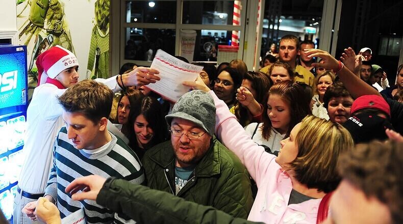 Black Friday Chaos Pics from Before Cops Wore Cameras