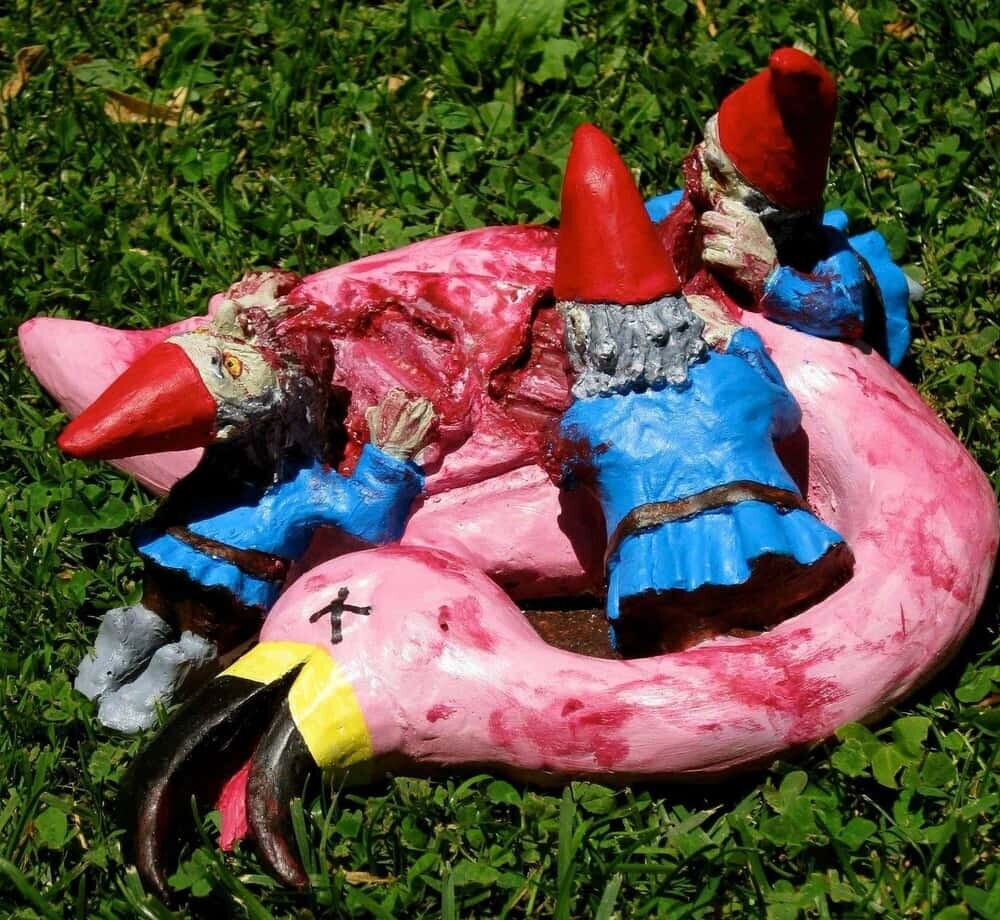 Deranged Yard Decor Terrorizing Neighbors and the HOA