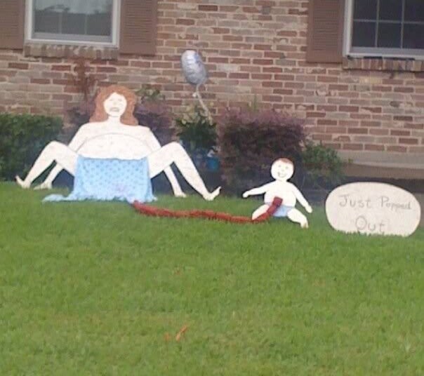 Deranged Yard Decor Terrorizing Neighbors and the HOA