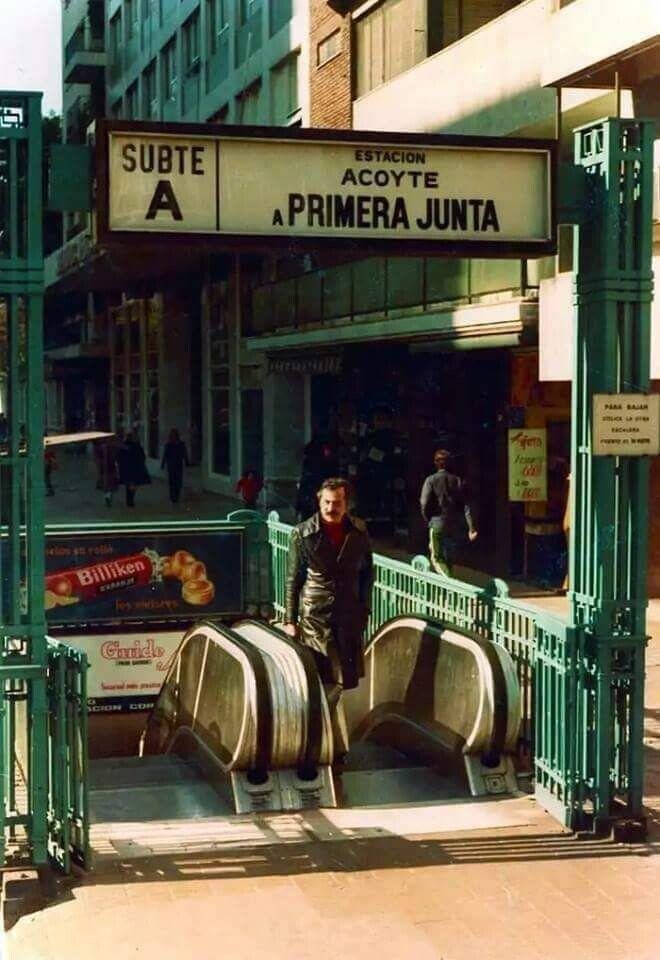 SUBTE ESTACION ACOYTE A A PRIMERA JUNTA PARA BAJAN LA - - - Jeue of مال III en rollé Billiken les Guide - - - Phili .. COR CION