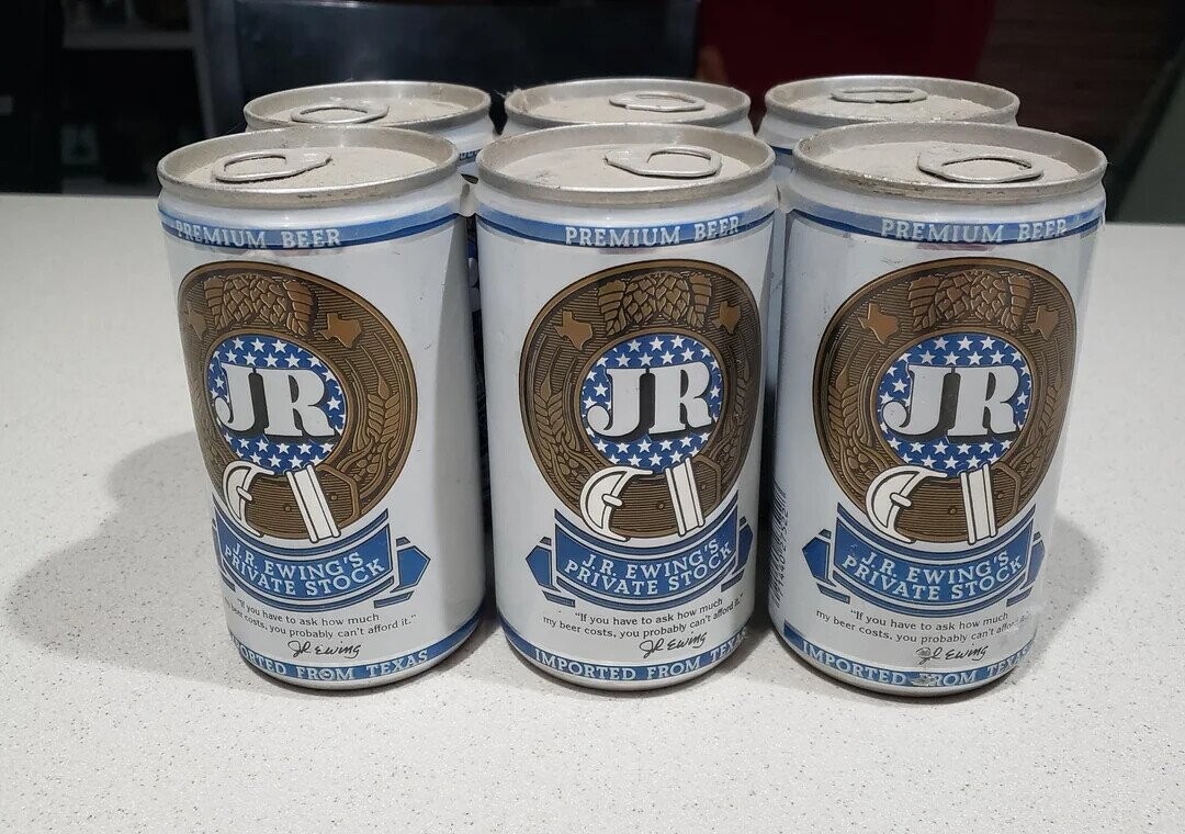 PREMIUM BEER PREMIUM BEER PREMIUM BEER JR JR JR . 00 STOCK PRIVATE J.R. E WING'S STOCK : have to ask PRIVATE J.R. There OPTED you costs. have you to Je probably FROM ask EWING how can't much TEXAS afford it. IMPORTED my beer If you DROM probably e Ewing can't TEXAS much affor costs, you have to ask how IMPORTED my beer If costs, you you FROM She probably Ewing how can't TEXAS much afford E