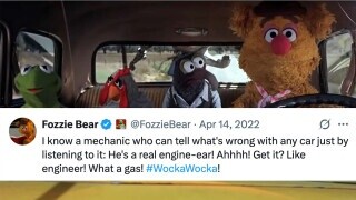 30 Fozzie Bear Tweets That Might Get Two Old Guys To Throw Tomatoes from a Balcony