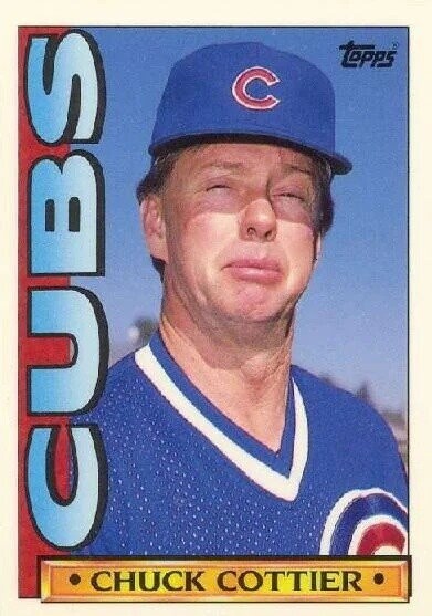 TOPPS C UBS CHUCK COTTIER 