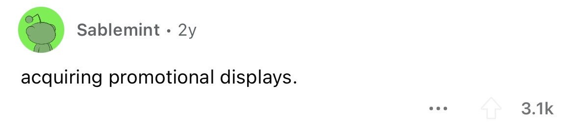 Sablemint 2y acquiring promotional displays. ... 3.1k 