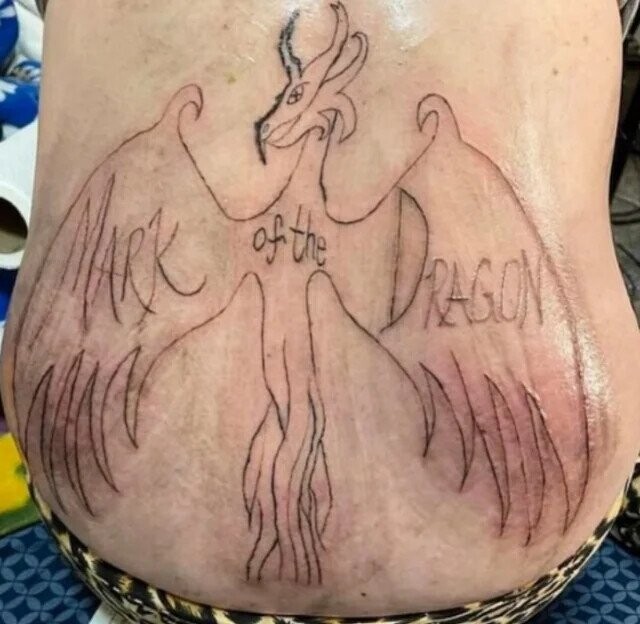 Bad Tattoos That Aren’t Going Anywhere