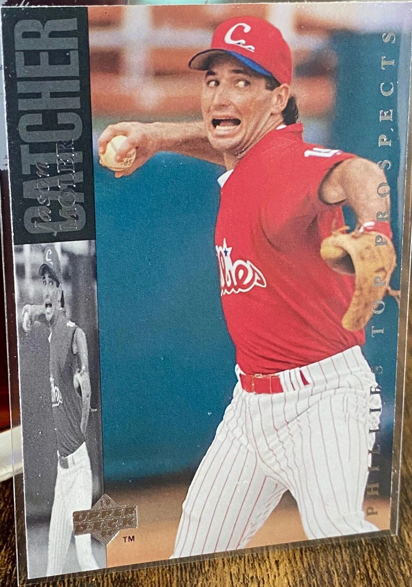 C. L CATCHER lies TM PHILLIES TOJRAPROSPECTS 