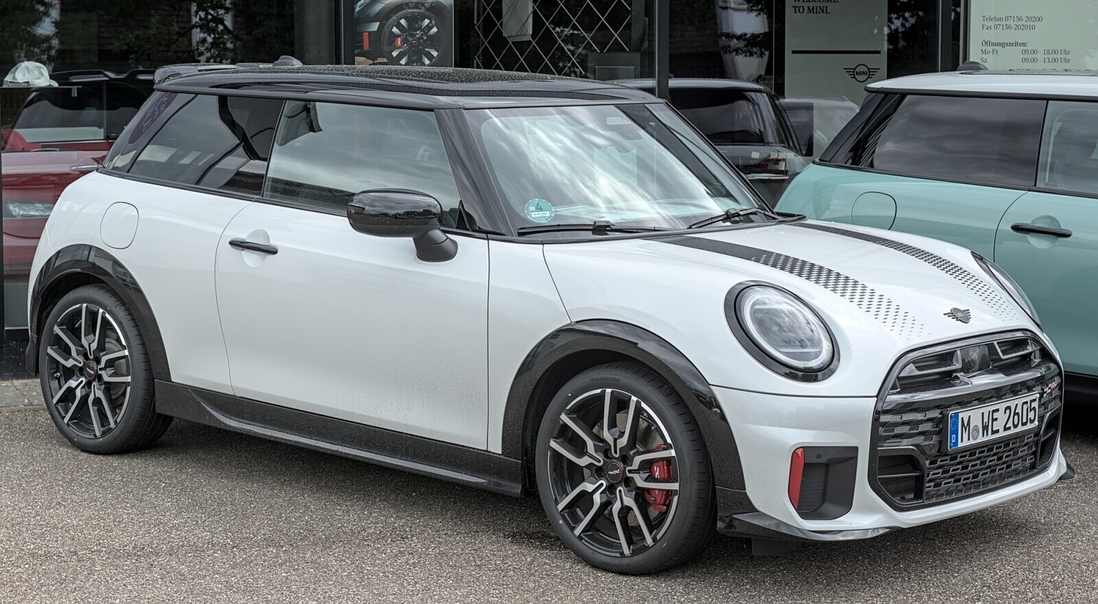 TO MINI. Telefon 07156-20200 Fax 07156 202010 Öffnungszeiten: Mo Fr 09.00 - 18.00 Uhr Sa 09.00 - 13.00 Uhr MIN шнапкоок D M WE 2605