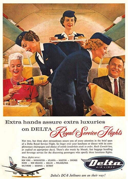 Retro Ads That Damage Our Perception of Flying