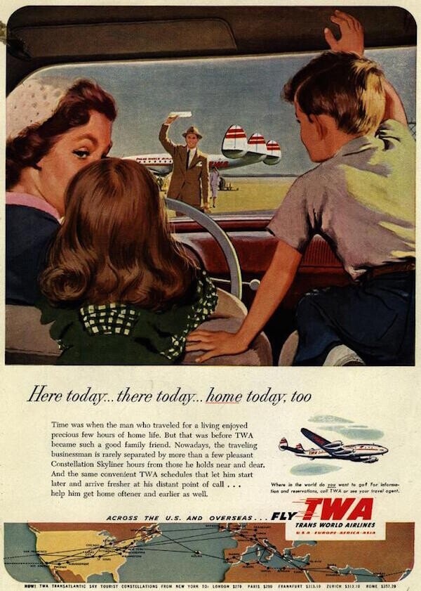 Retro Ads That Damage Our Perception of Flying