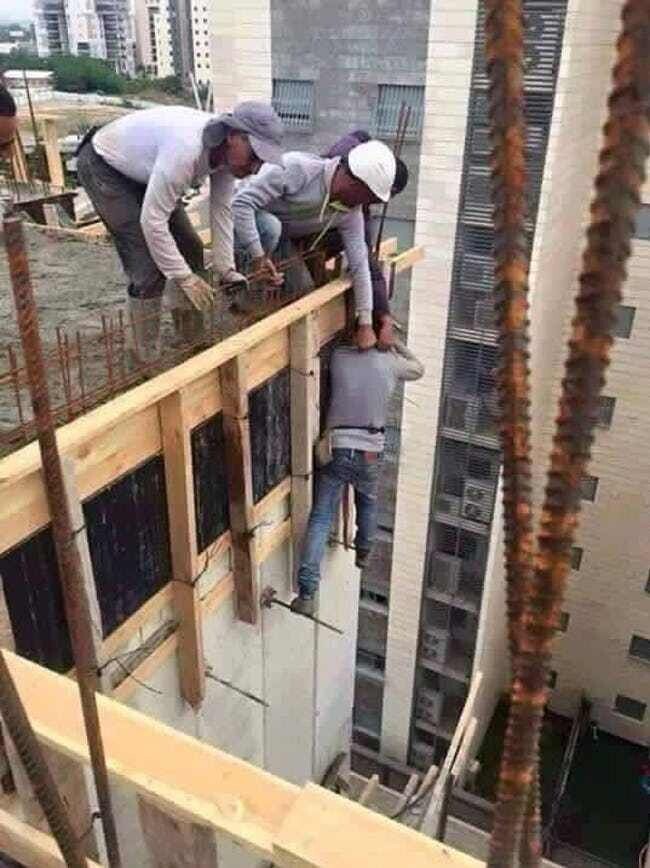 Contractors Living Their Lives on the Edge