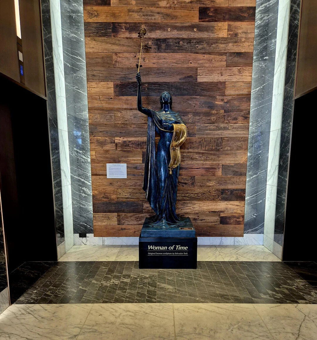 Woman of Time Original bronze sculpture S Salvador Dali