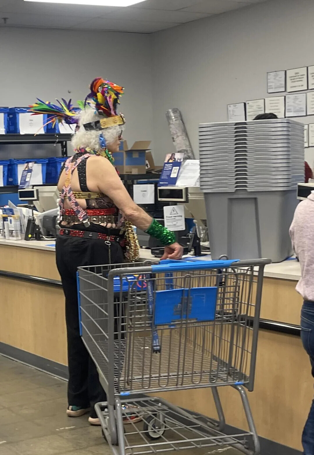 People of Walmart Looking Right at Home