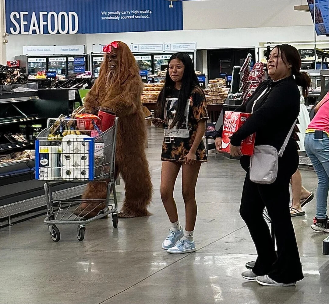 People of Walmart Looking Right at Home