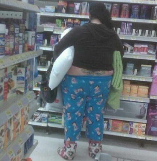 People of Walmart Looking Right at Home
