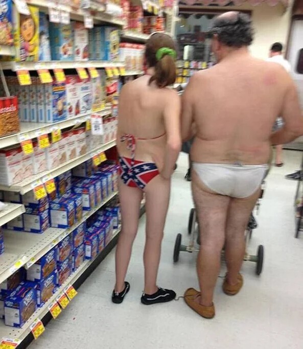 People of Walmart Looking Right at Home