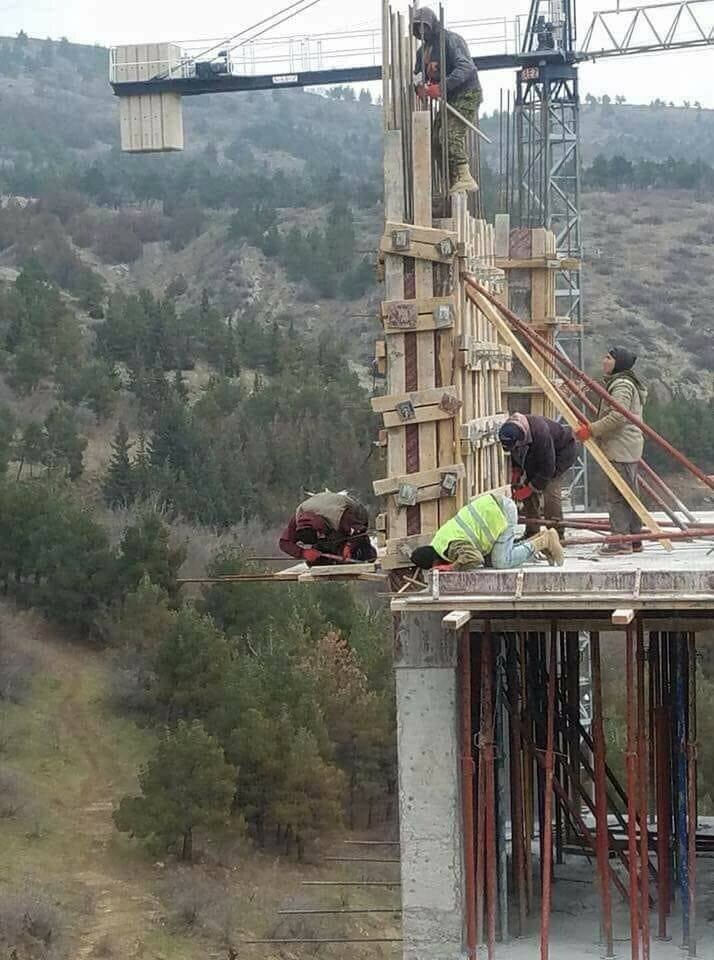 Contractors Living Their Lives on the Edge