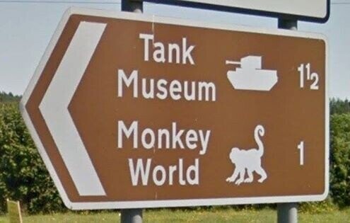 Tank 112 Museum Monkey 1 World