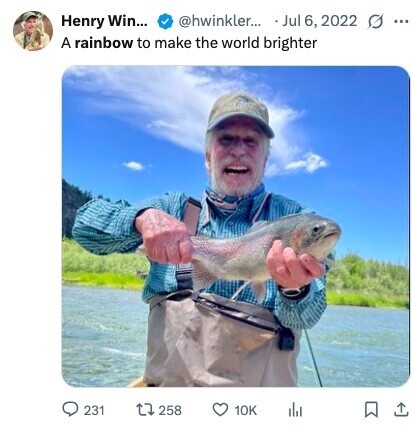 @hwinkler... Jul 6, 2022 Henry Win... ... A rainbow to make the world brighter 231 258 10K 